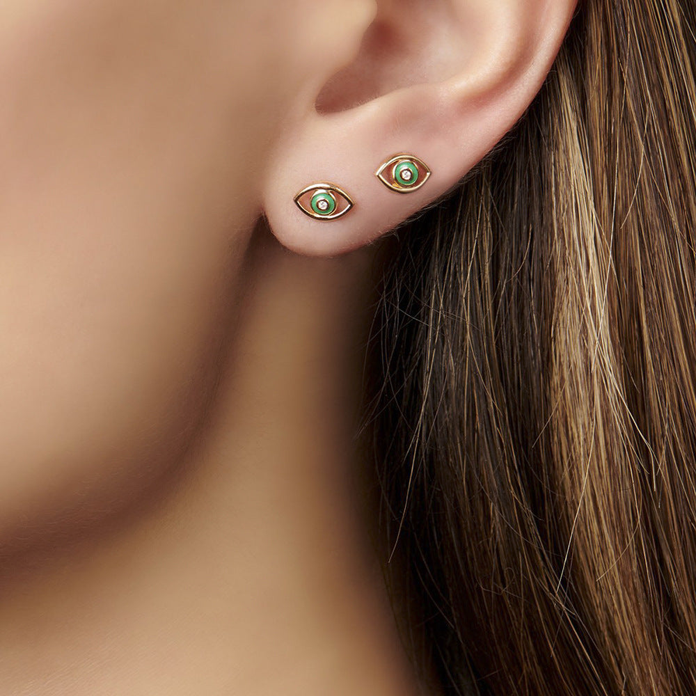 Eye Stud Earrings